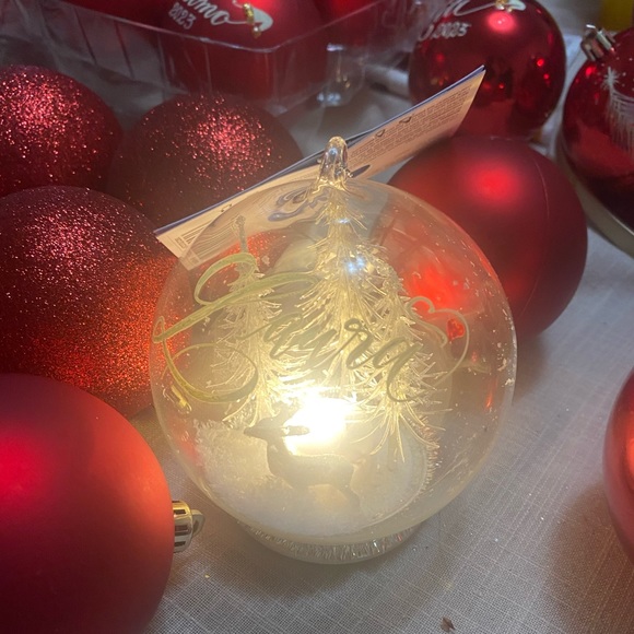 Custom Light-Up Name Christmas Tree Ornament - Picture 2 of 2